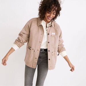 Madewell X Backdrop oversized chore jacket